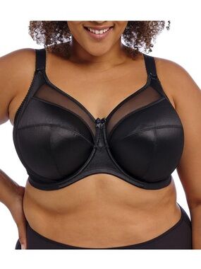 Goddess Women's Plus Size Keira Underwire Banded Bra 38 K